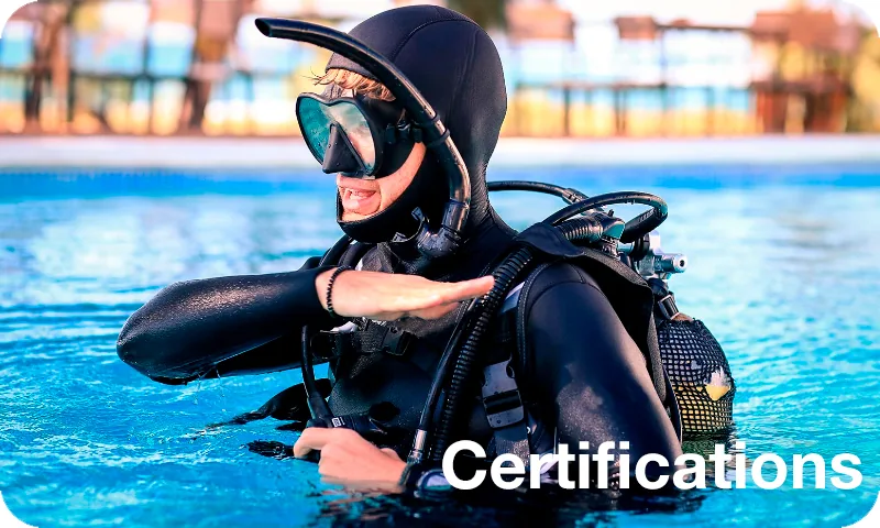 SDI and TDI Scuba Certifications