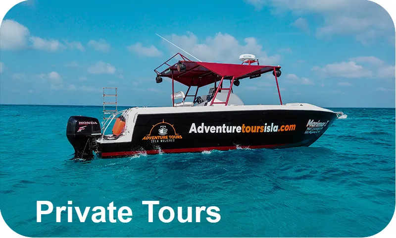 Private Boat Tours in Isla Mujeres